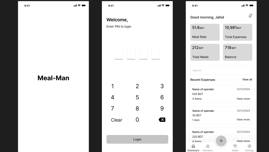 MealMan App